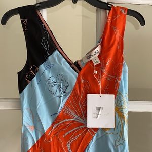 Diane von Furstenberg Fenelon Print Bias Midi Dress